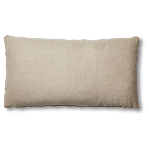 Ada Long Lumbar Pillow, Dune Linen~P77483399