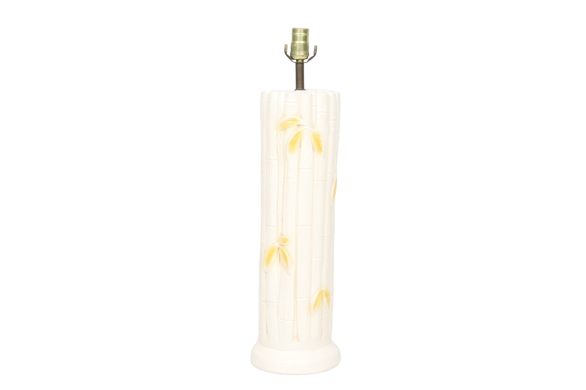 Faux Bamboo Ceramic Table Lamp~P77662189