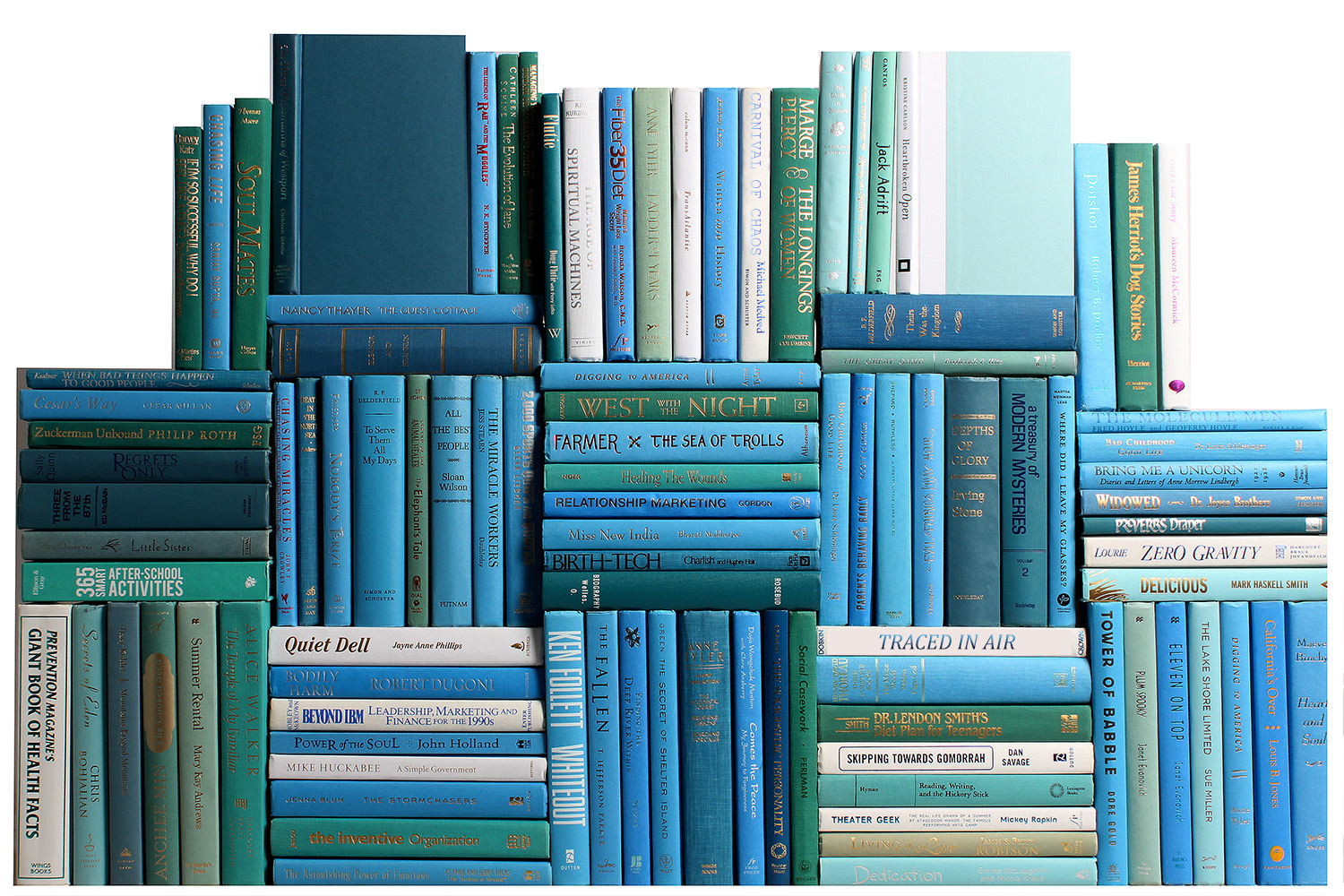 Modern Ocean Book Wall, S/100~P77592907
