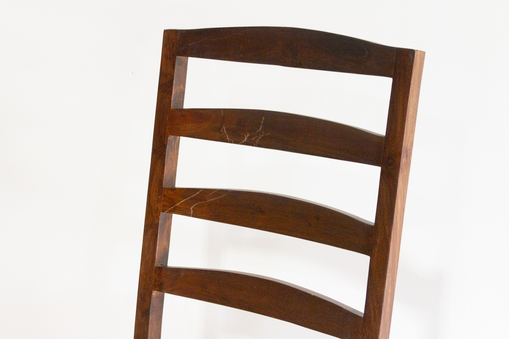 Vintage Hardwood Ladderback Side Chair~P77686992