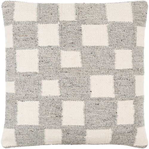 Jacinta Checkered Wool Pillow