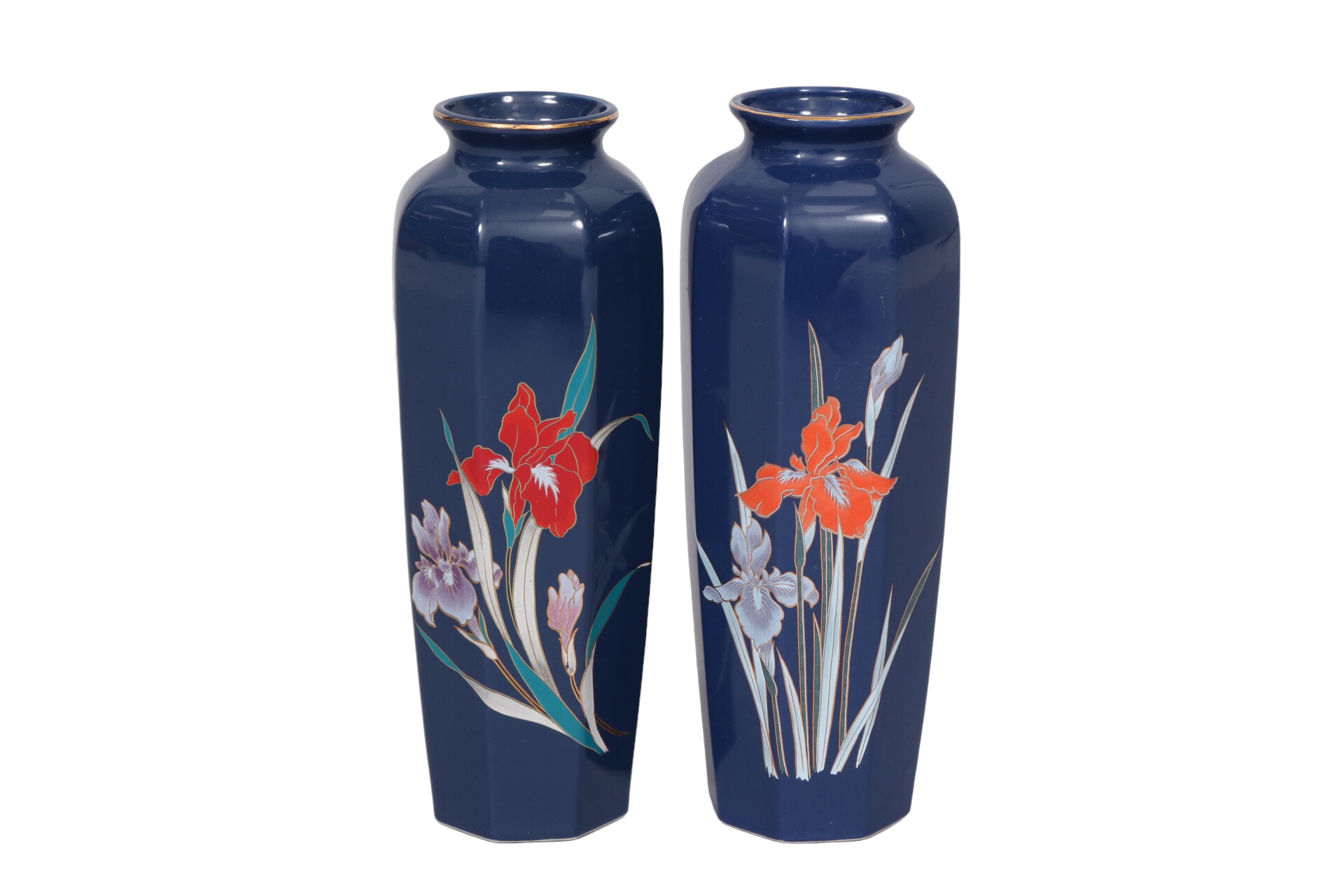 Japanese Ceramic Vases - Set of 2
