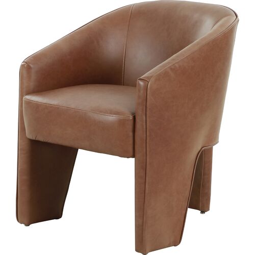 Desa Leather Dining Chair, Sonoma Chestnut~P111117792