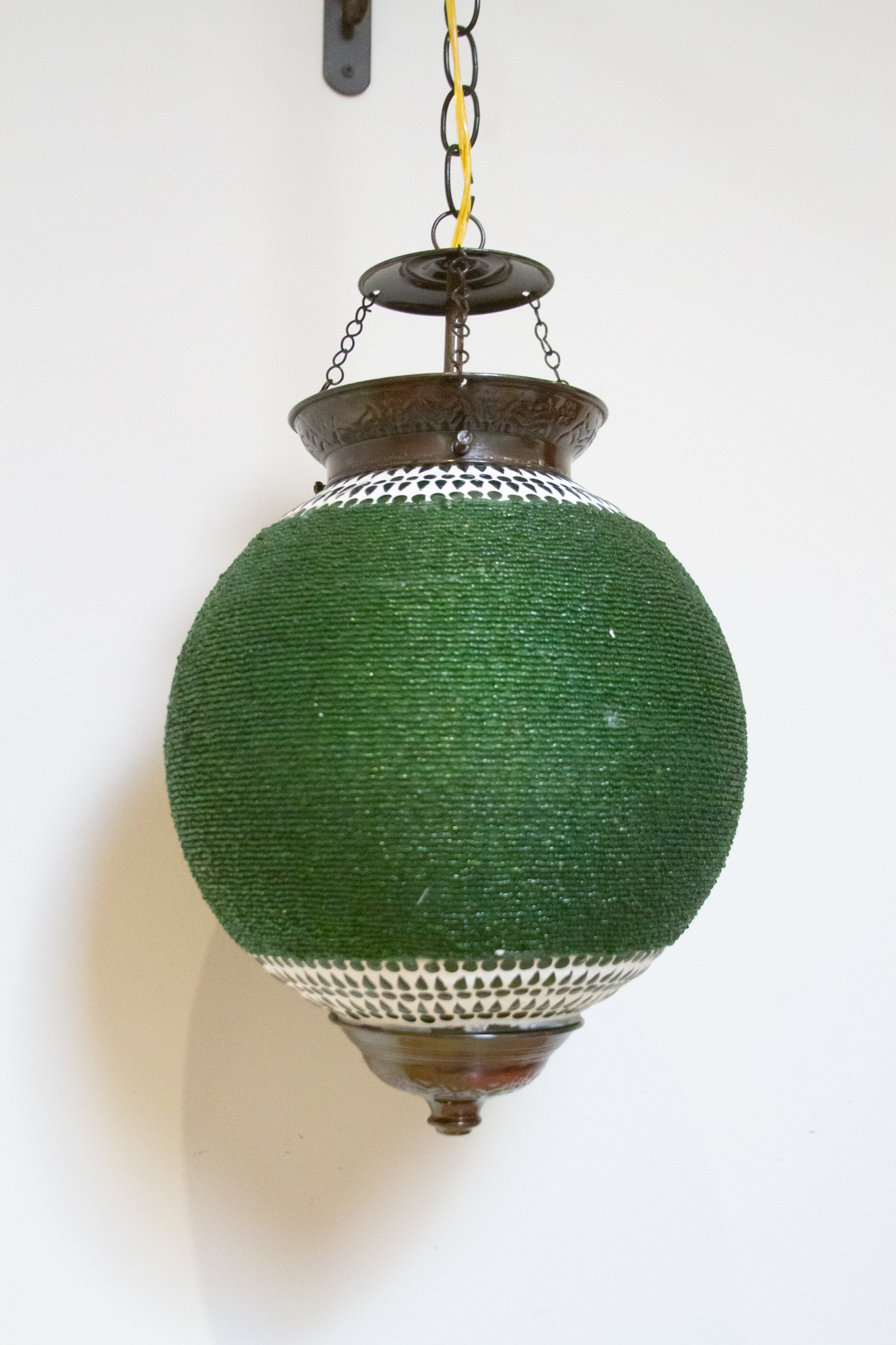 Meadow Beaded Pendant Sphere Lantern~P77689454
