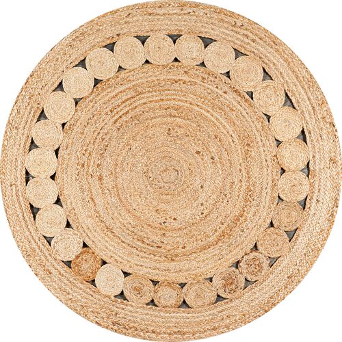Saz Jute Rug, Natural