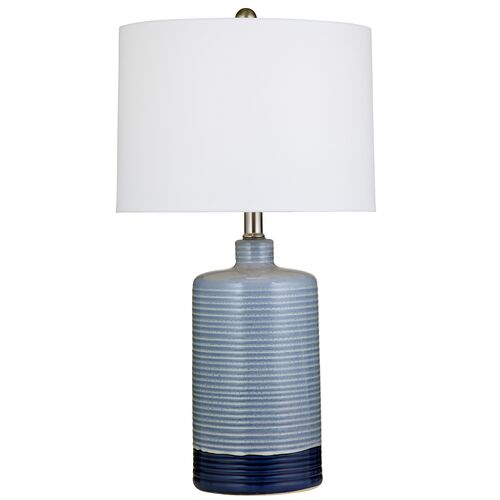 Vienna Table Lamp, Blue/Navy
