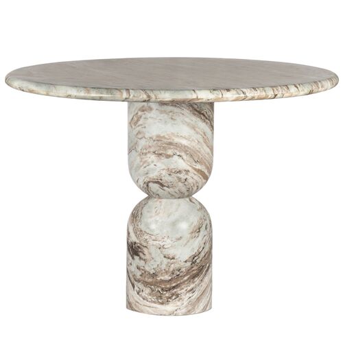 Figueroa Round Marble Dining Table