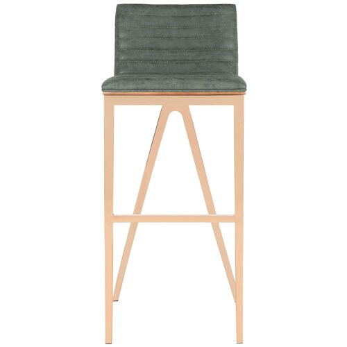 Sylisyn Faux Leather Barstool
