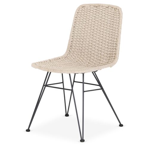 Lennox Outdoor Dining Chair, Natural~P77567155