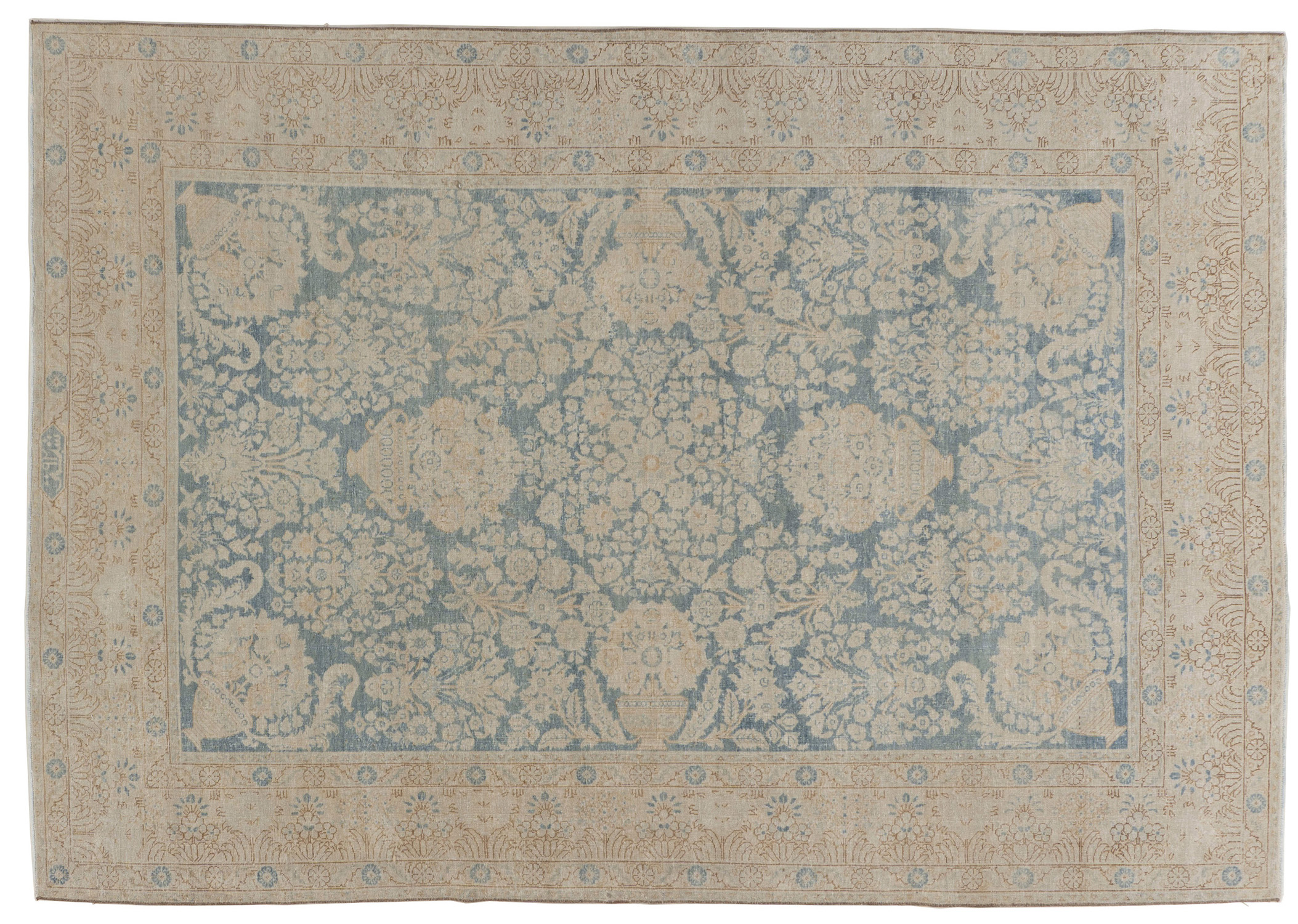 Subdued Tabriz Rug 6'7 X 9'7~P77696061