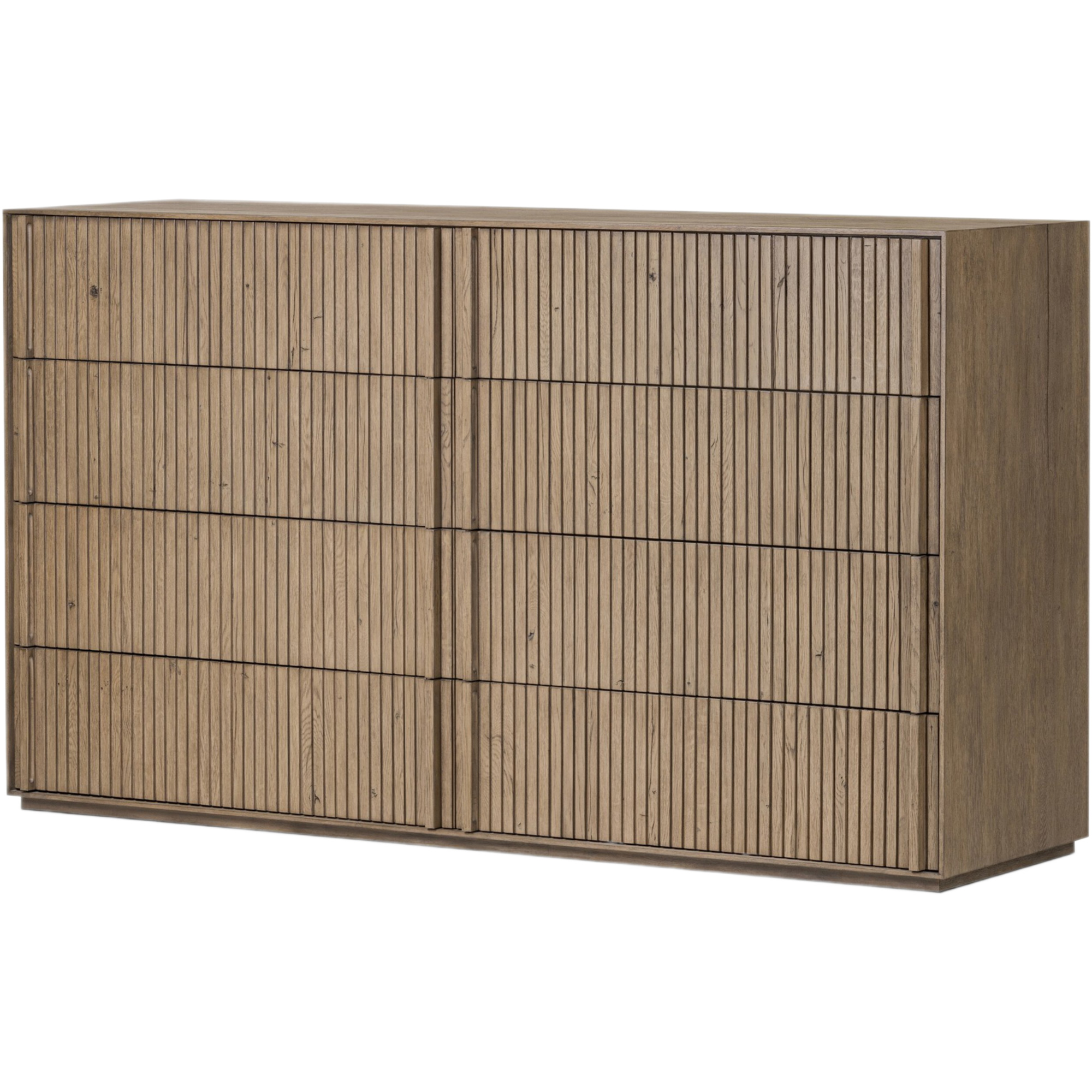 Maisie 8-Drawer Dresser, Rustic Grey