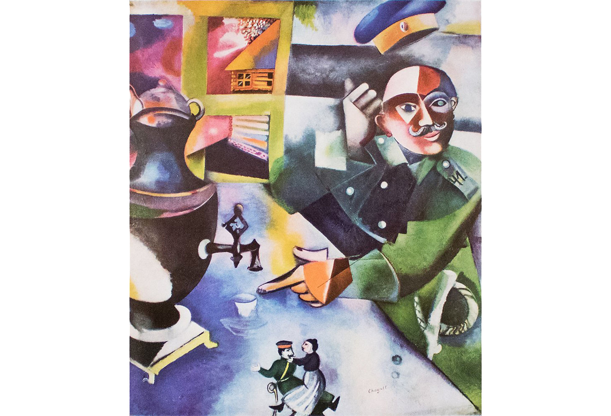 1940s M. Chagall, The Soldier Drinks~P77546723