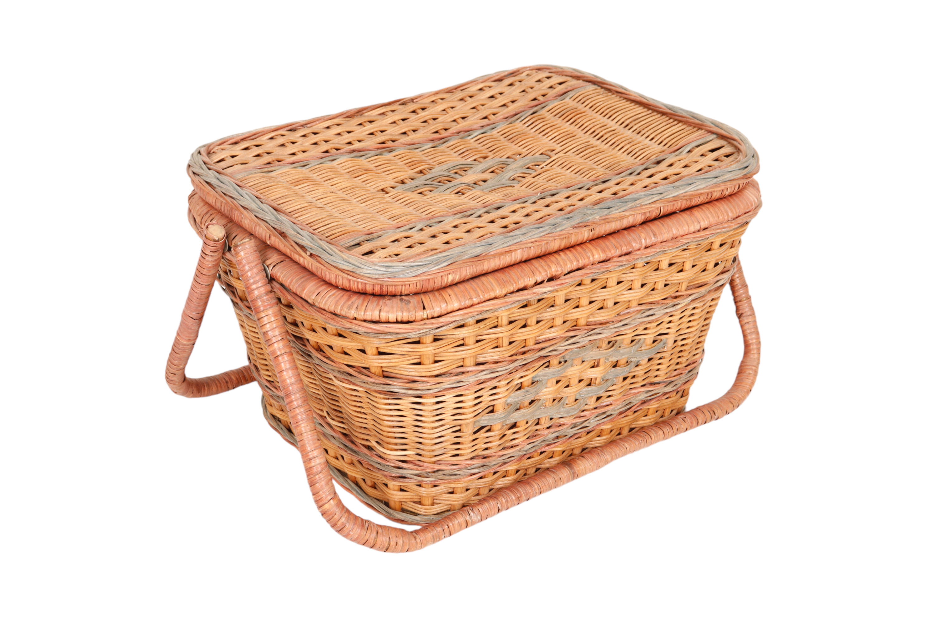 Wicker Picnic Hamper Basket~P77684354