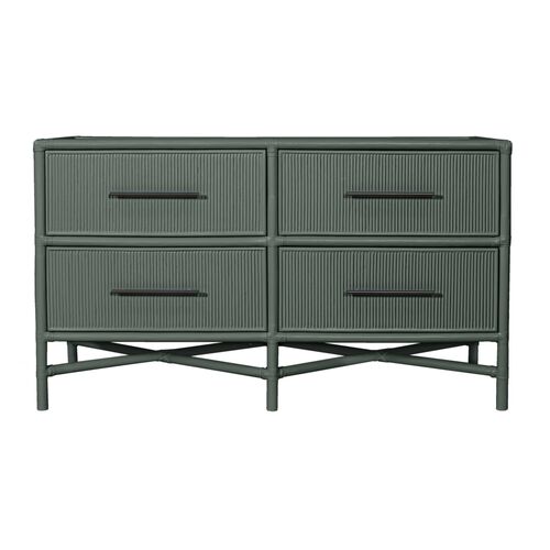 Juno Rattan 4-Drawer Dresser Juno Rattan 4-Drawer Dresser