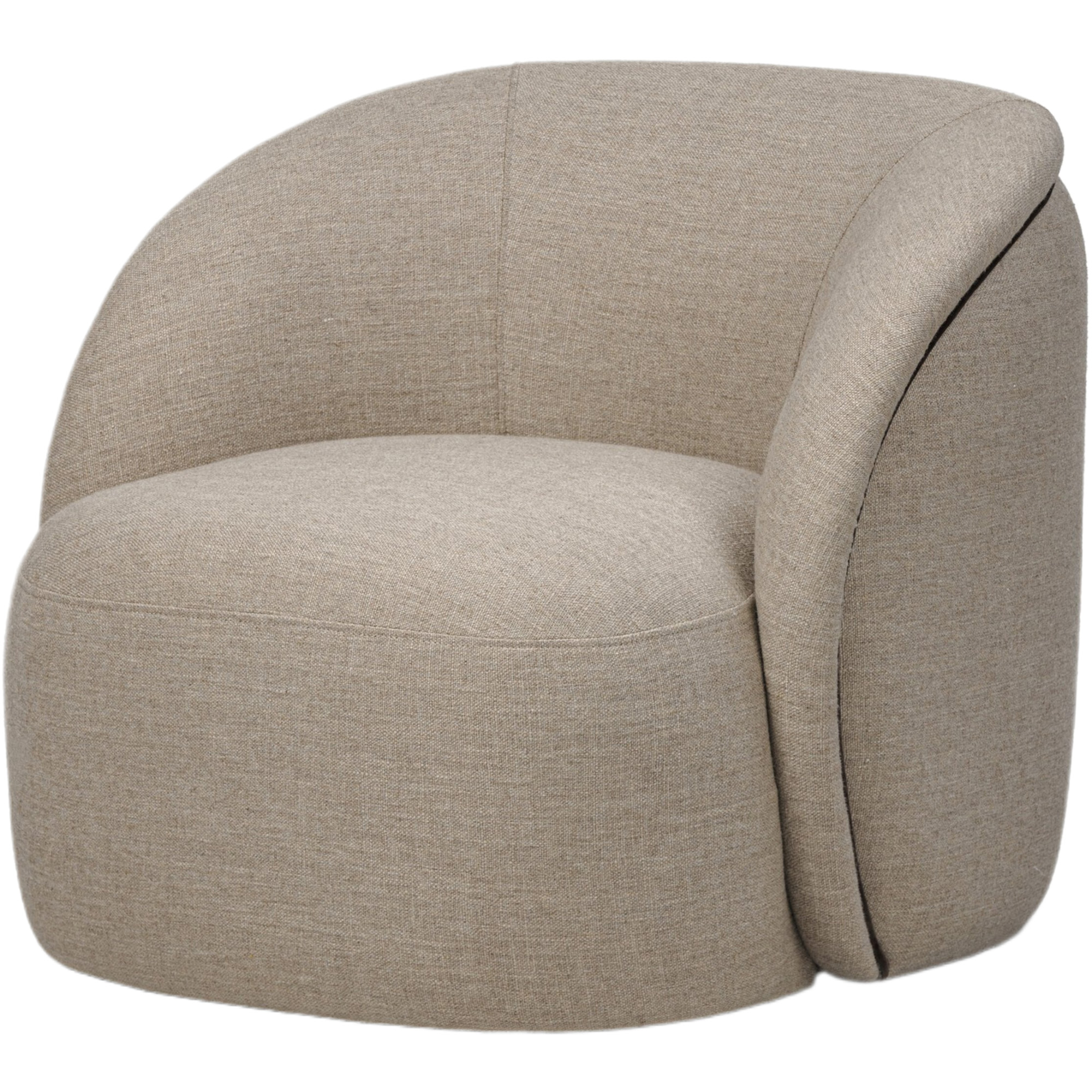 Elen Swivel Chair, Alcala Taupe