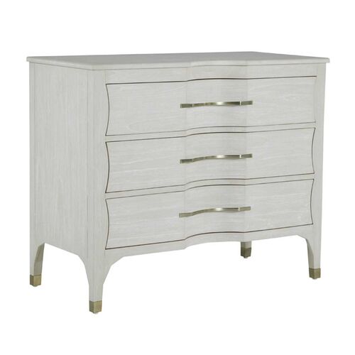 Sherman 3-Drawer Chest, White