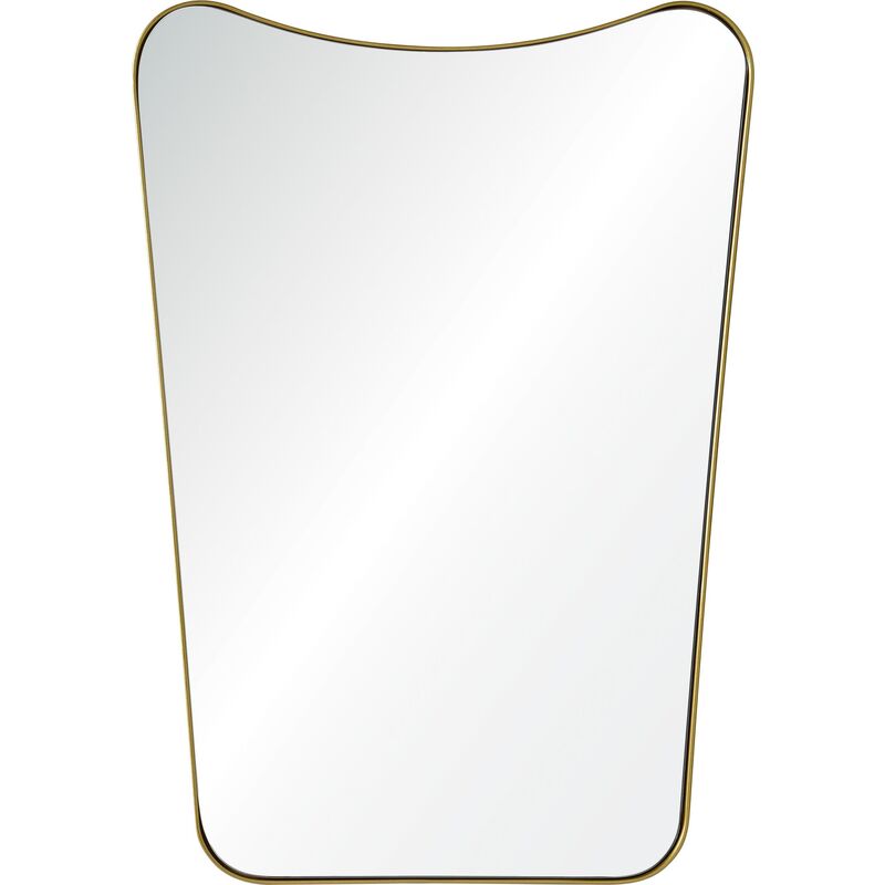 Tufa Wall Mirror, Gold