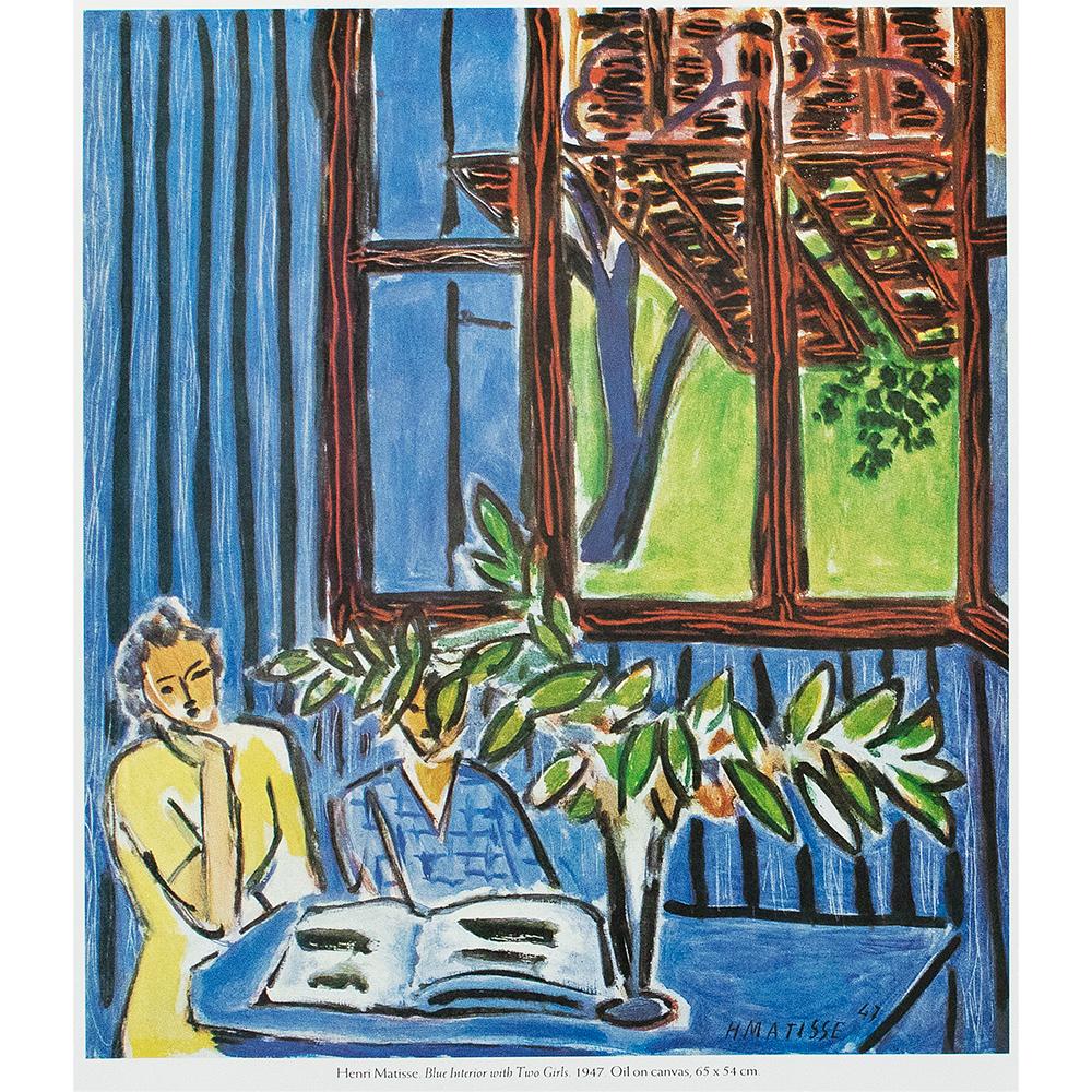H. Matisse, Blue Interior With Two Girls~P77669503