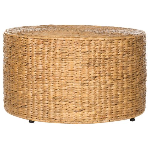 Jesse Rattan Coffee Table, Natural~P61704312