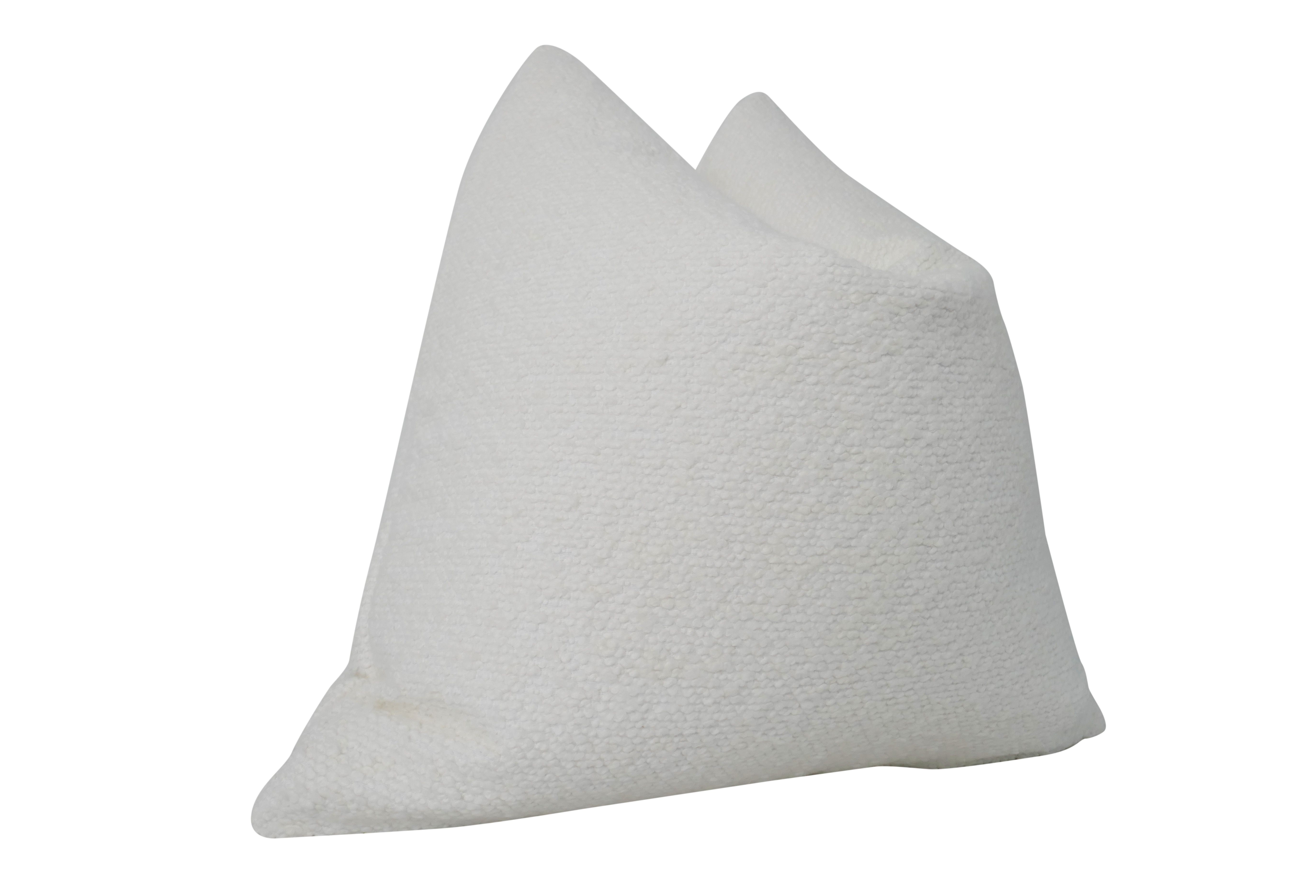 Luxe Italian Boucle & Linen Pillow~P77674002