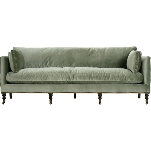 Comfy Green Couch