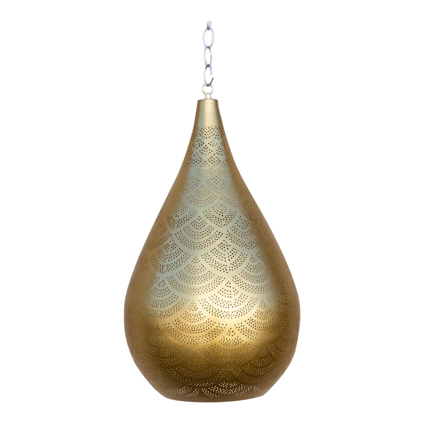 Gold Lucknow Peacock Pendant Lantern~P77632430