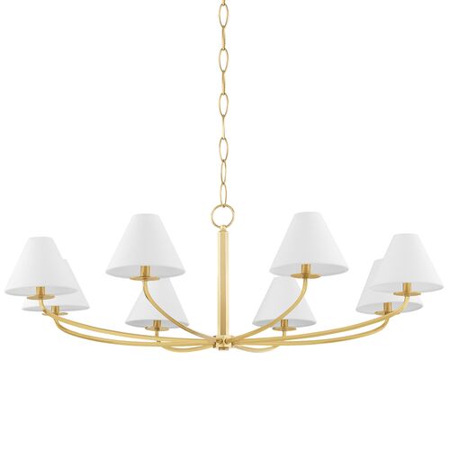 Stacey 8-Light Chandelier, Large