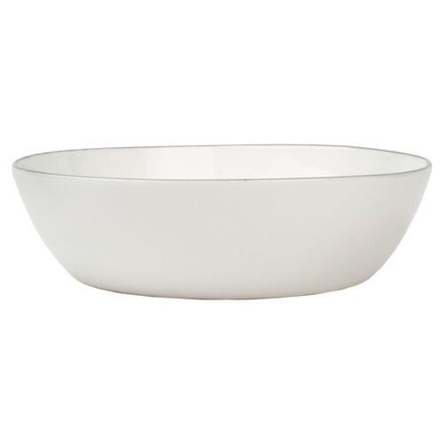S/4 Abbesses Pasta Bowls, White/Gray~P77452261