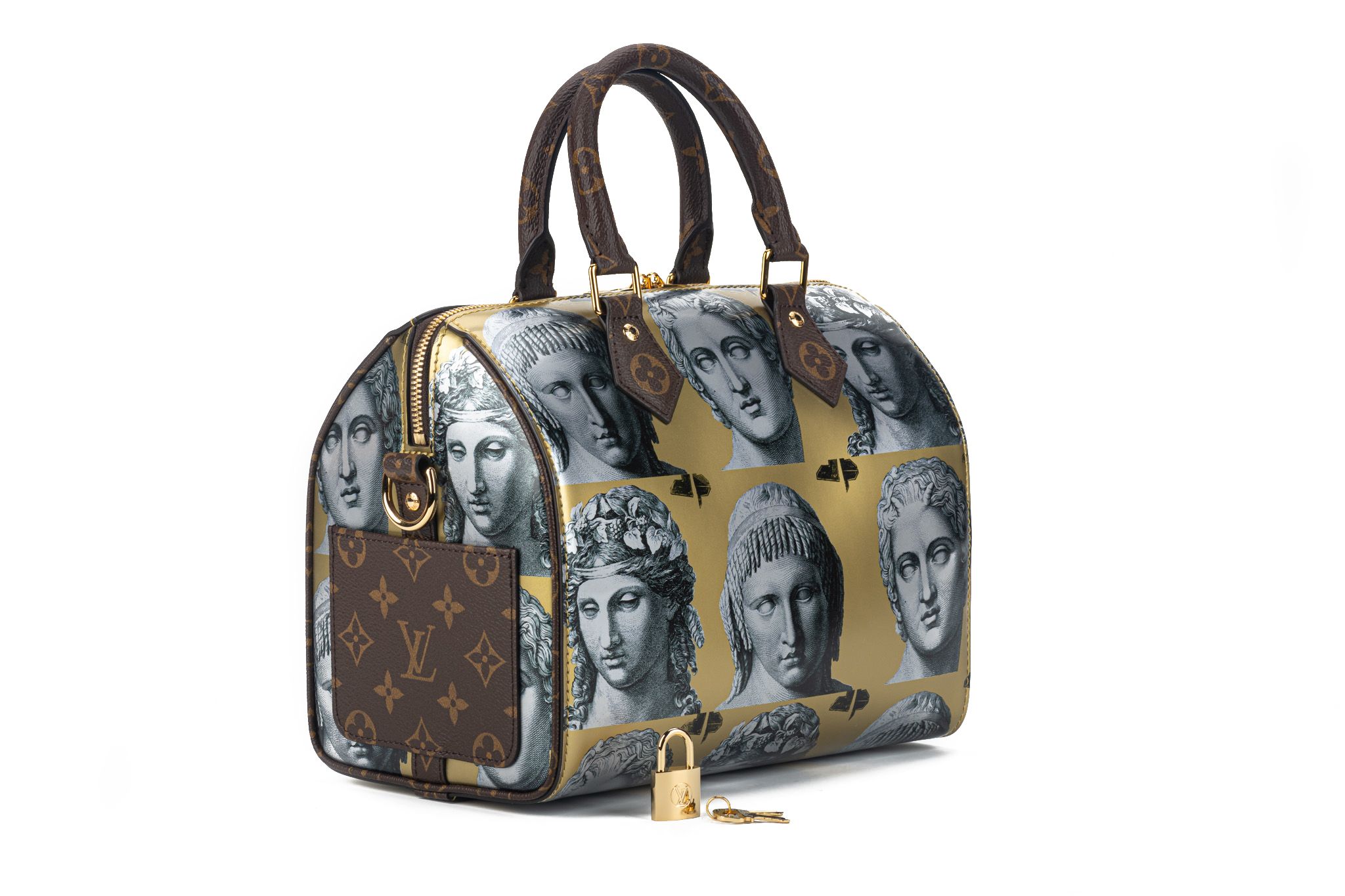Louis Vuitton Speedy 25 dou Fornasetti, Luxury, Bags & Wallets on
