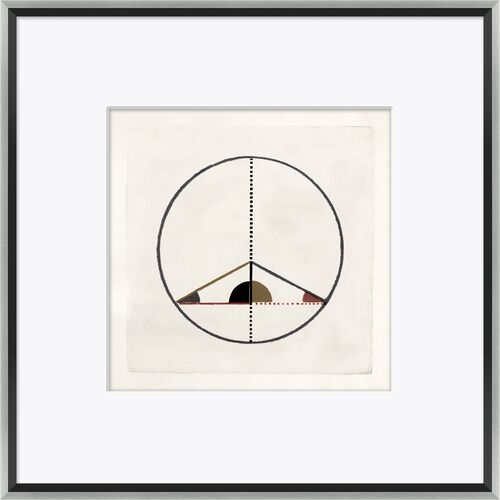 Bespoke by Baker, Euclids Geometry Drawing Series 7, 21.25" x 21.25"