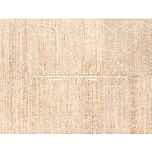 Argan Kabara Handwoven Rug, Natural~P77605297