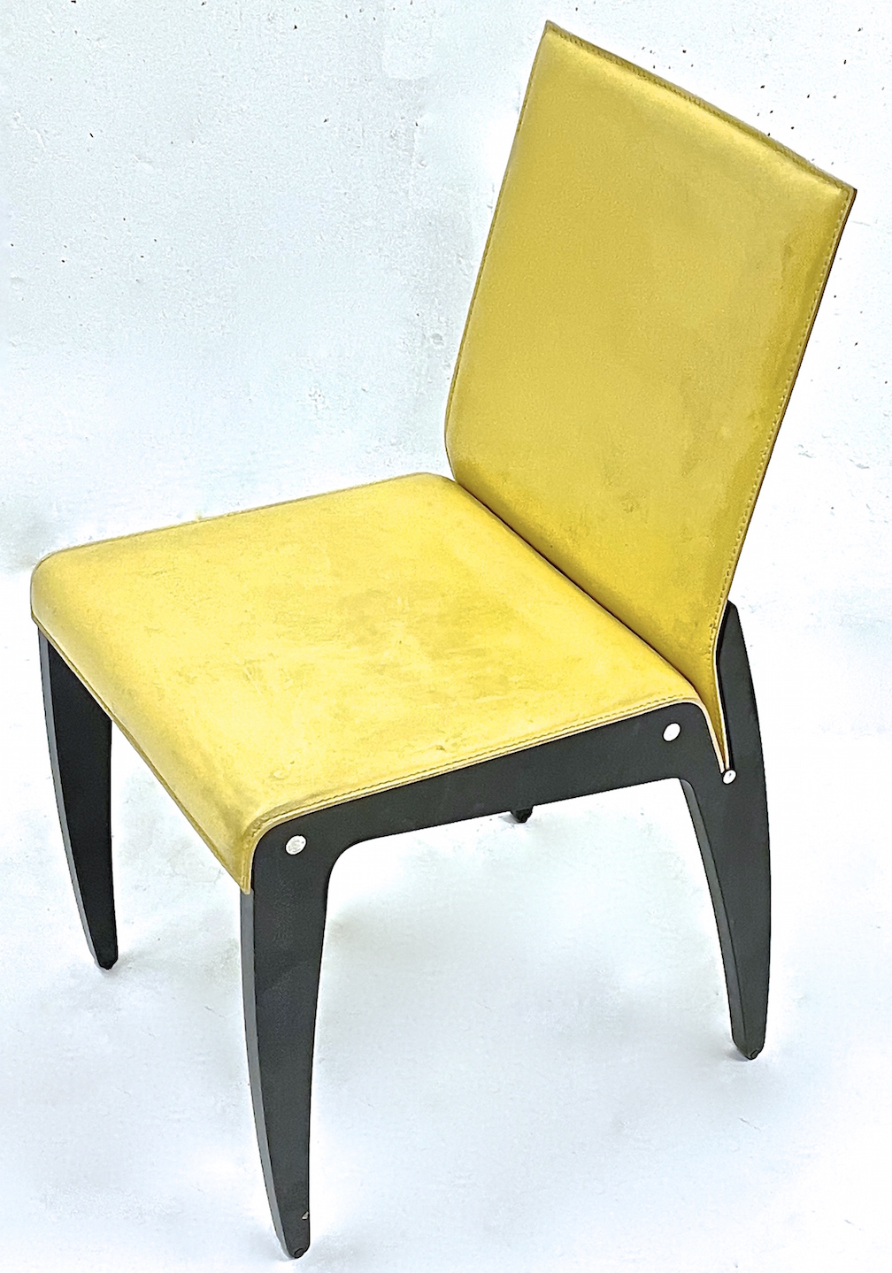 Italian Arper Leather MCM Chair~P77661233