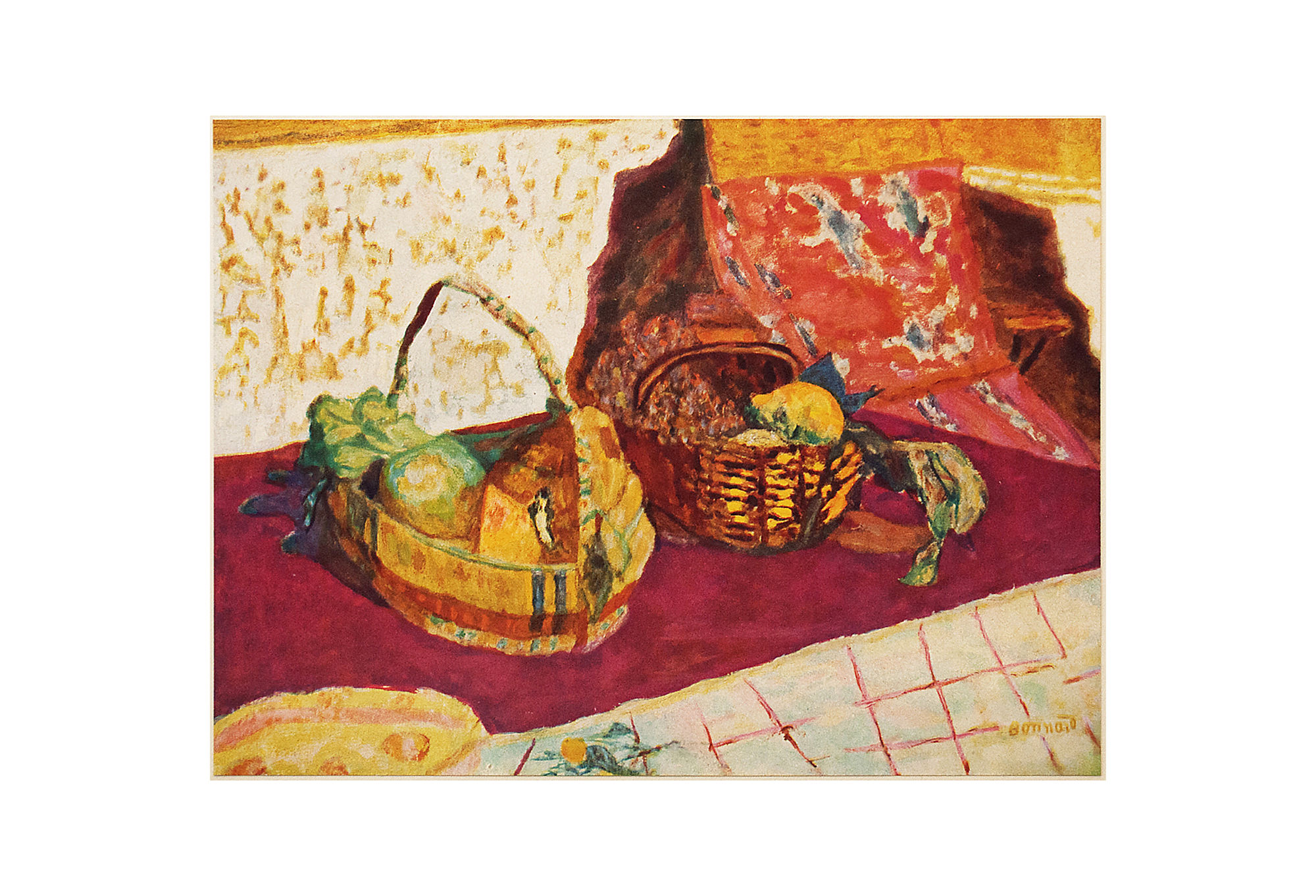 1947 Pierre Bonnard, Basket of Fruits~P77595051