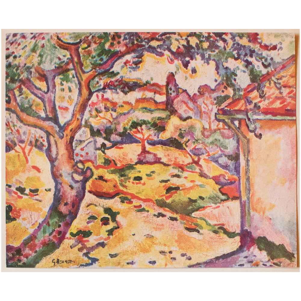 1948 Georges Braque, "Landscape"~P77687377
