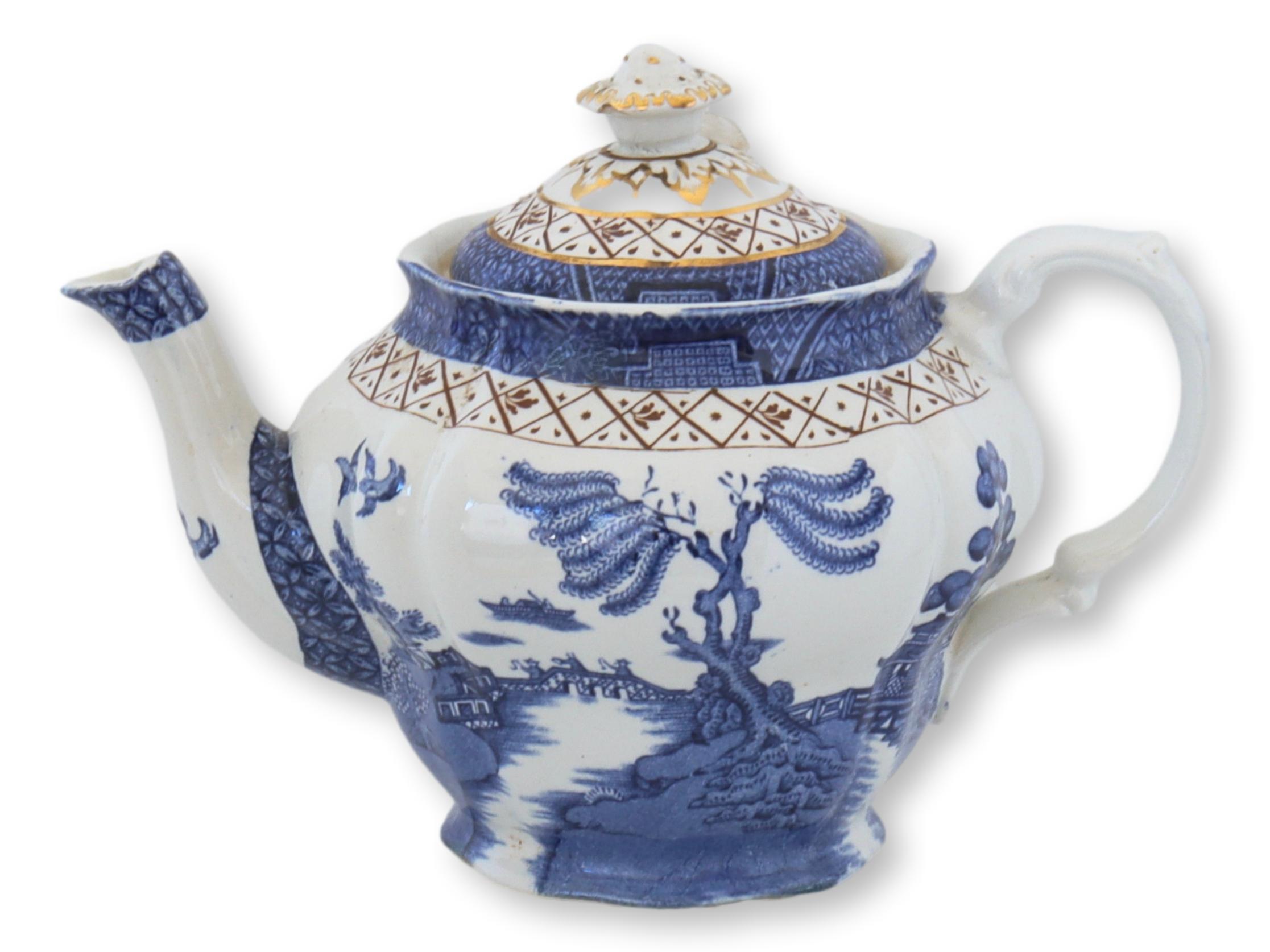 English Willow "Tea for Two" Teapot~P77669795