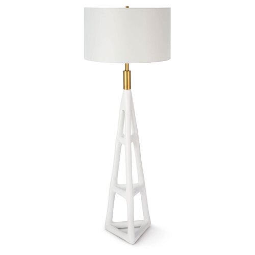 Tanner Floor Lamp, White~P77578501
