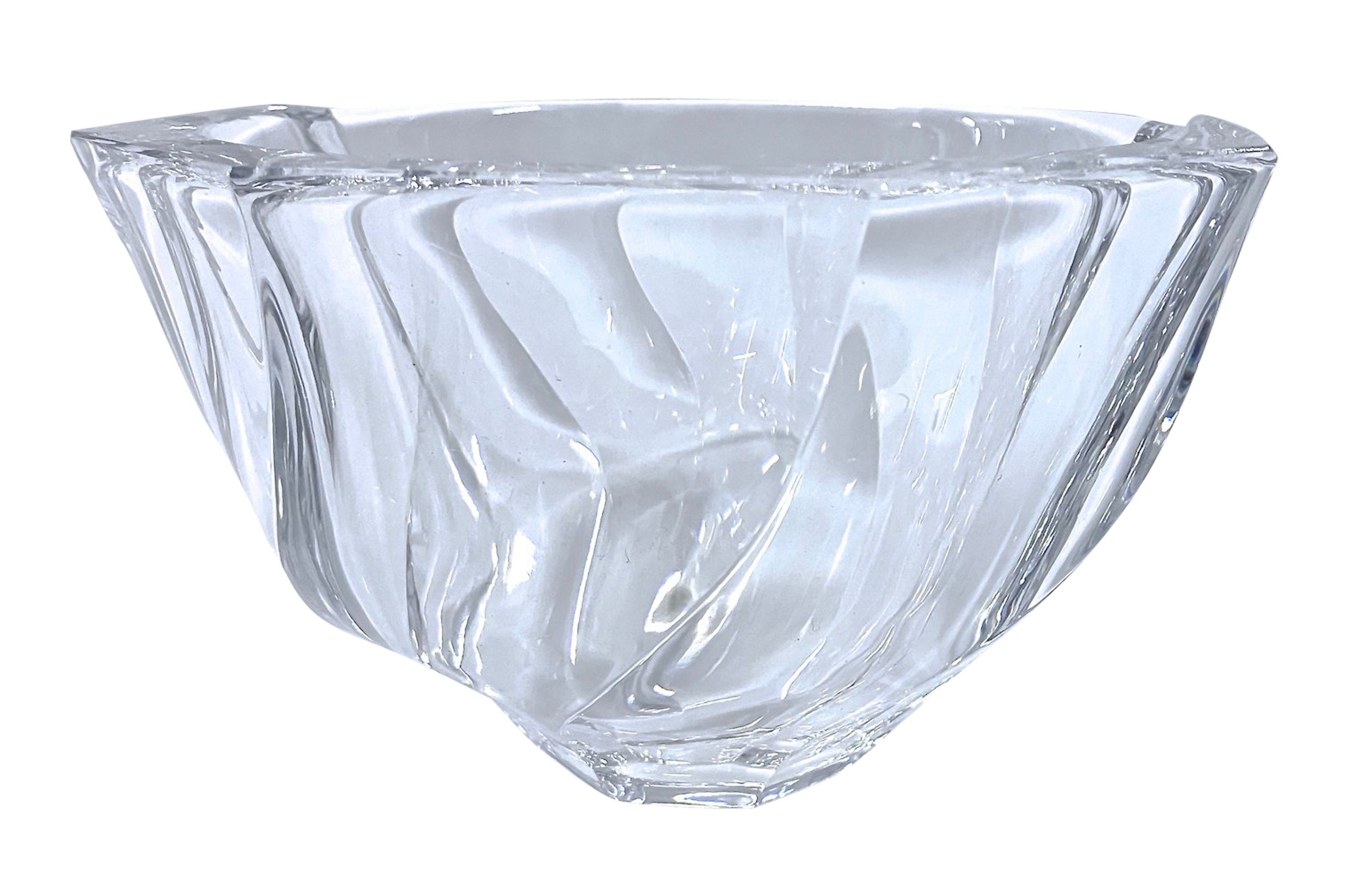 Crystal Swirl Octagonal  Bowl~P77616730