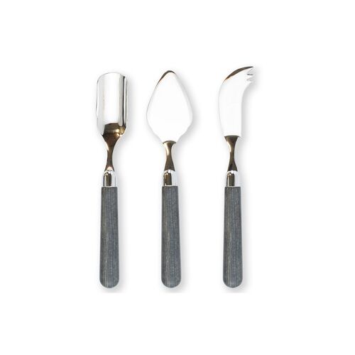 S/3 Albero Cheese Knife Sets