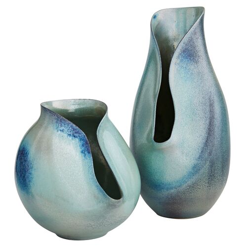 S/2 Isaac Vases, Blue~P77619356