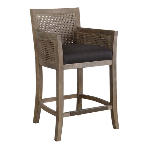 Yasmine Cane Counter Stool
