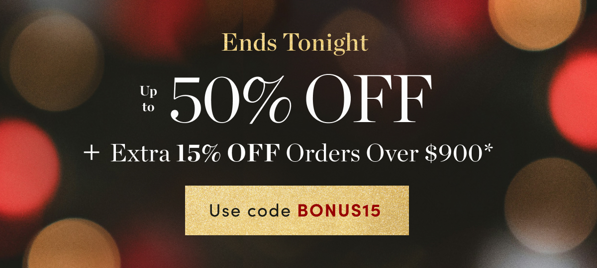 Up to 50 Percent Off Sitewide