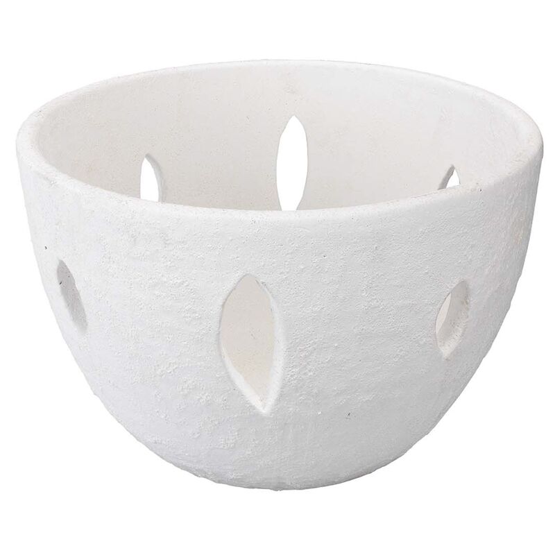 Lacerated Bowl, White