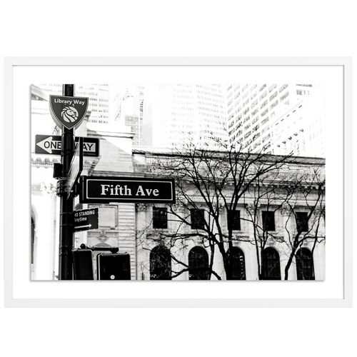 Fifth Ave New York - New York Photograph by Carly Tabak~P111121613