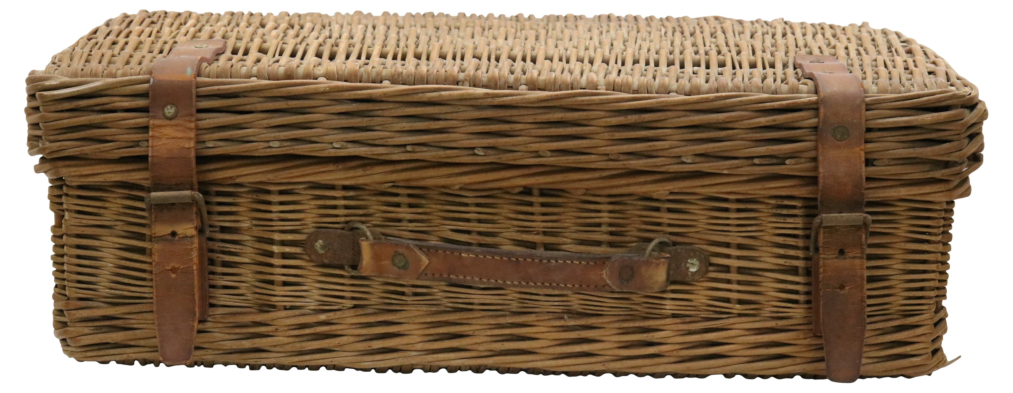 Rose Victoria Midcentury English Picnic Basket One Kings Lane