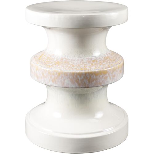 Roswyn 18" Ceramic Garden Stool I