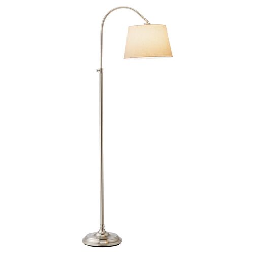 Bonnie Floor Lamp, Satin Steel~P46444745