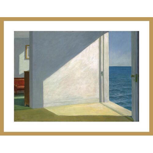Rooms by the Sea by Edward Hopper Framed Print