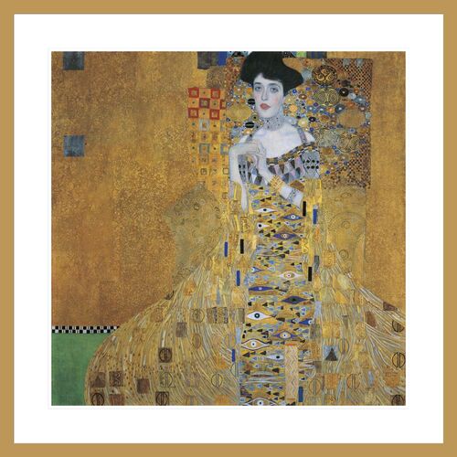 Portrait of Adele Bloch Bauer I by Gustav Klimt Framed Print Portrait of Adele Bloch Bauer I by Gustav Klimt Framed Print