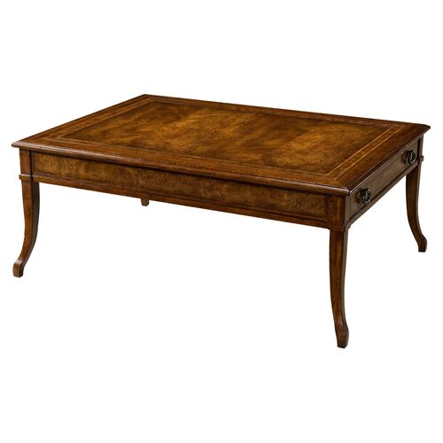Como 45" Coffee Table, Brown/Gold~P76533151~P76533151
