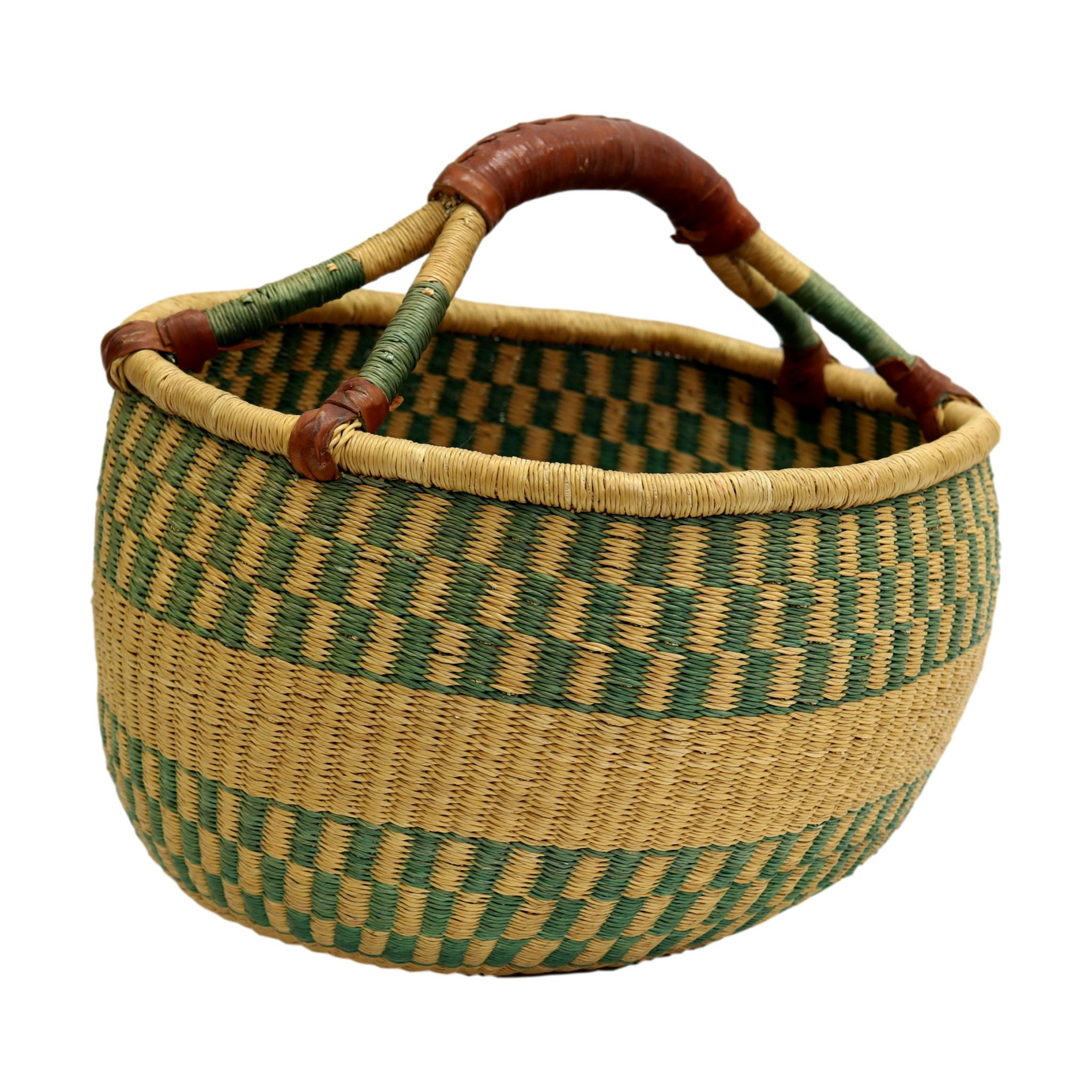 Vintage African Farmer's Market Basket~P77607609